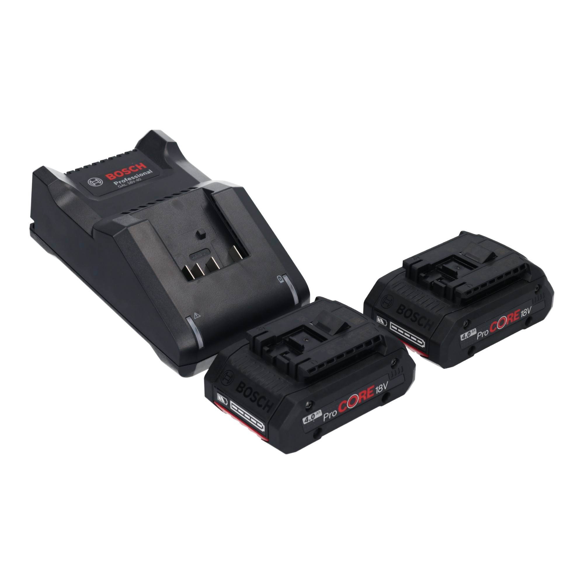 Bosch GST 18V-125 S Professional Akku Stichsäge 18 V 125 mm Brushless + 2x ProCORE Akku 4,0 Ah + Ladegerät-1