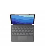 Logitech Combo Touch - Tastatur und Foliohülle - mit Trackpad - hinterleuchtet - Apple Smart connector - AZERTY --0