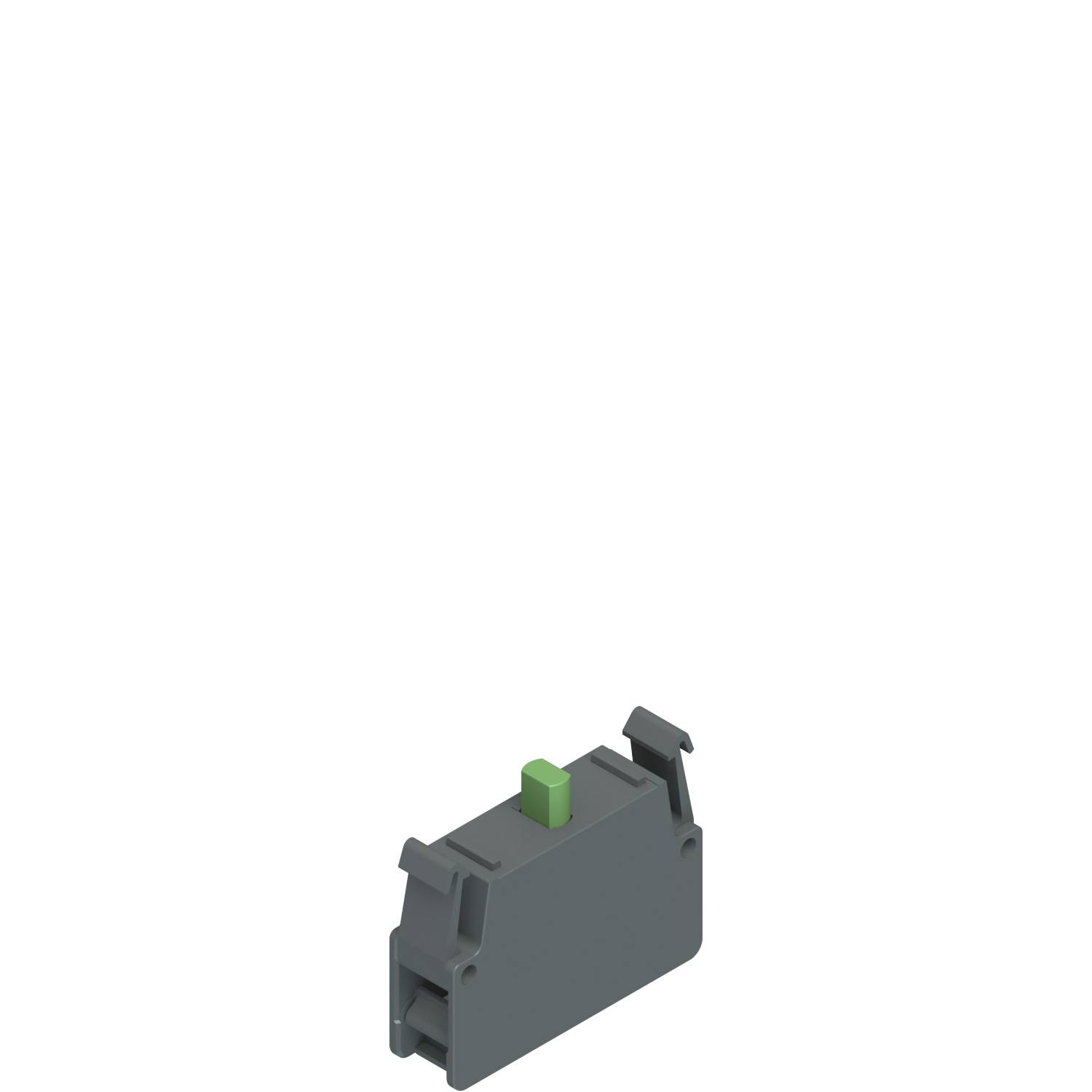 Pizzato E2 CP10G2V1 Panel fixing contact block E2 series, 1NO slow action-0