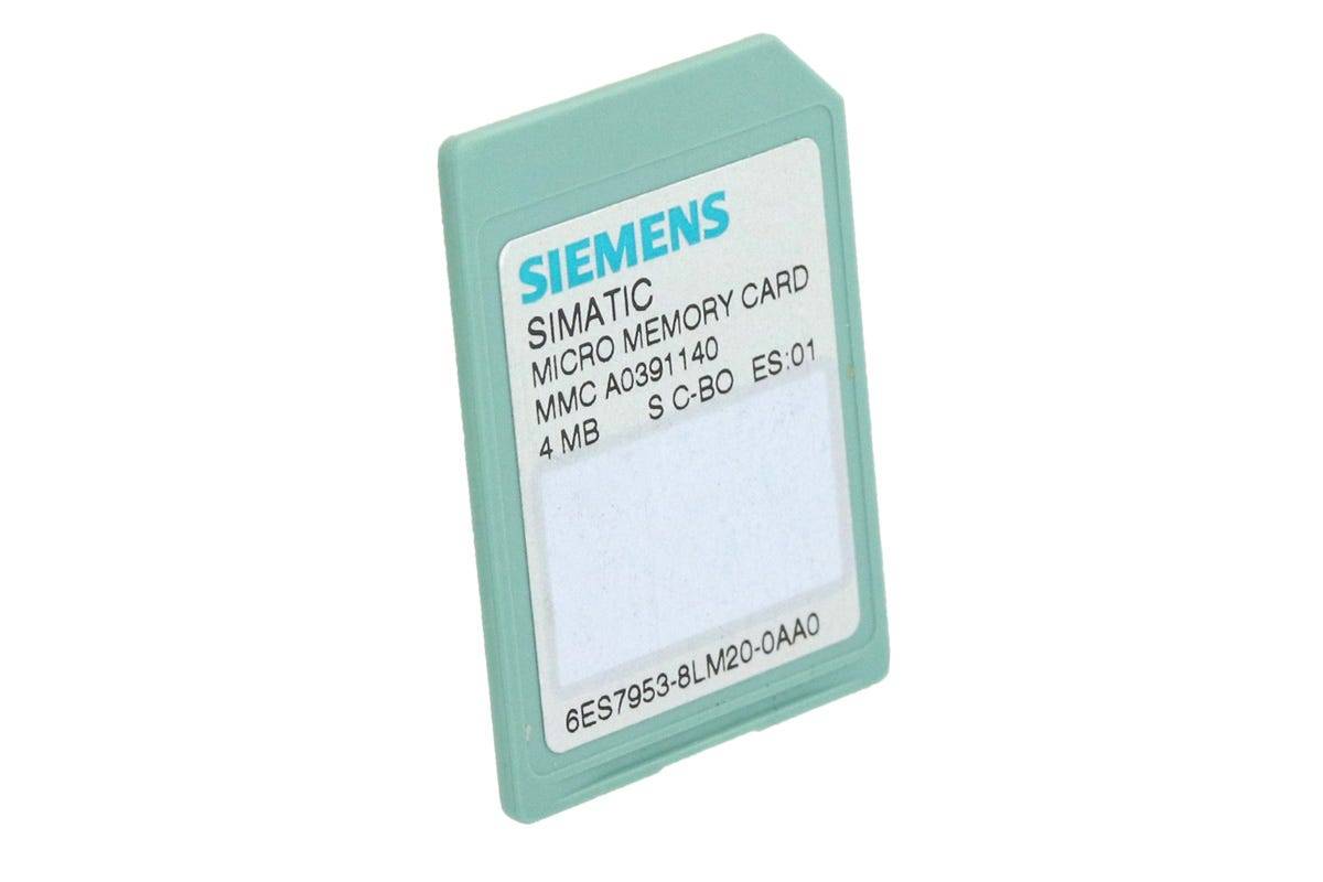 ***Ersatzteil*** SIMATIC S7, Micro Memory Card P. S7-300/C7/ET 200, 3, 3V Nflash, 4 MByte-1