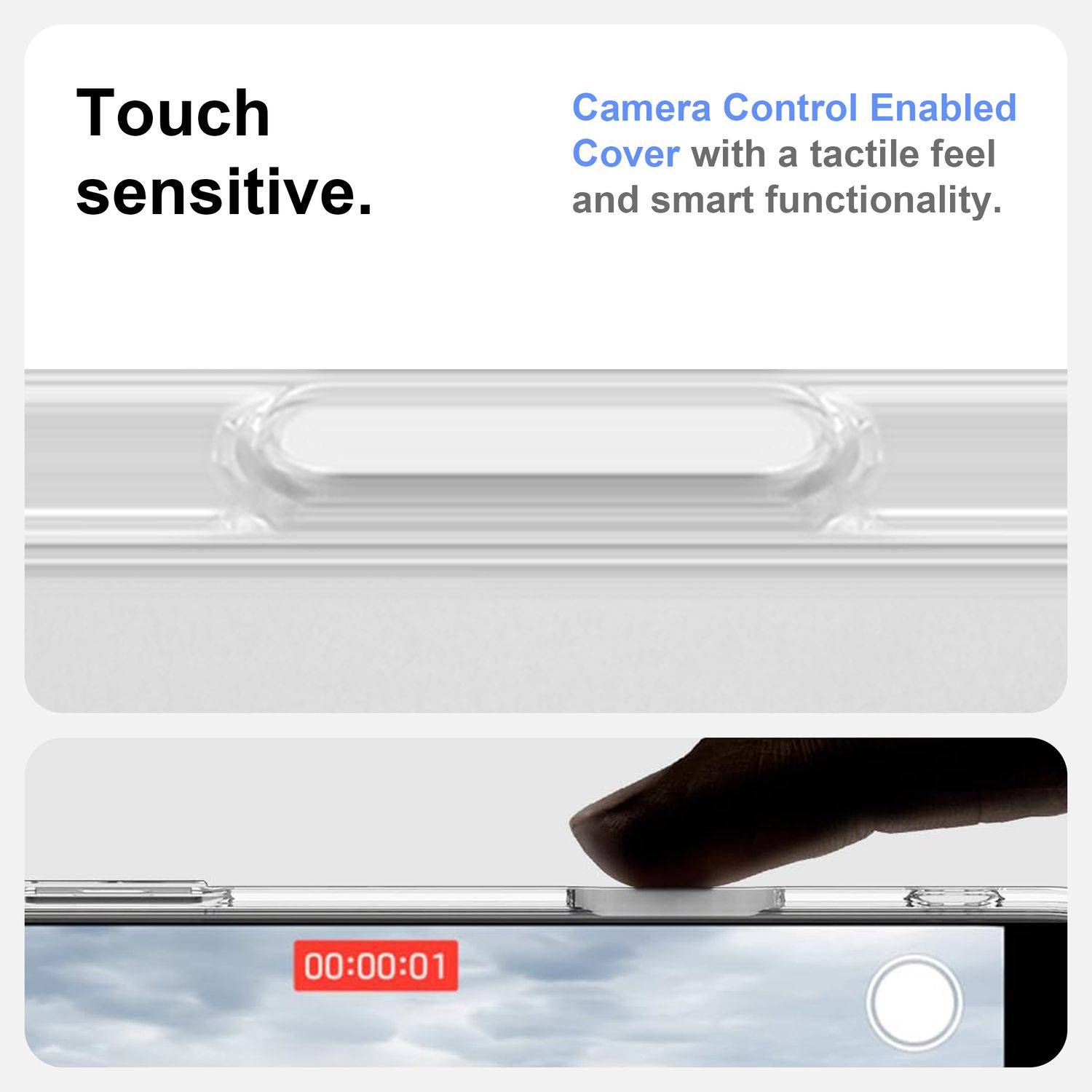 Hülle für iPhone 16 Pro kompatibel mit MagSafe magnetische Handyhülle Schutzhülle Anti-Vergilbung Transparent-3