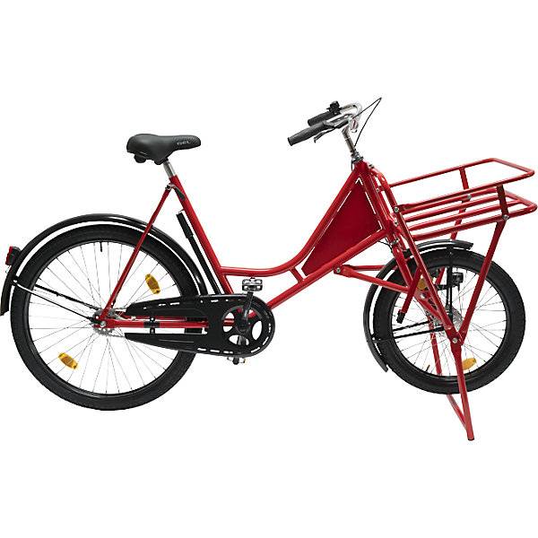 Lastenfahrrad CLASSIC Stahl Traglast 140 kg rot. Lindner Spezialfahrräder Markus Lindner 83048049