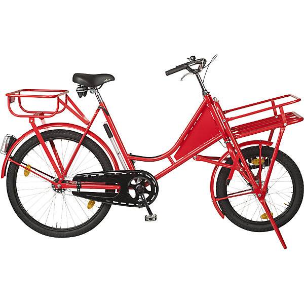 Lastenfahrrad CLASSIC Stahl Traglast 140 kg rot. Lindner Spezialfahrräder Markus Lindner 83048049-1