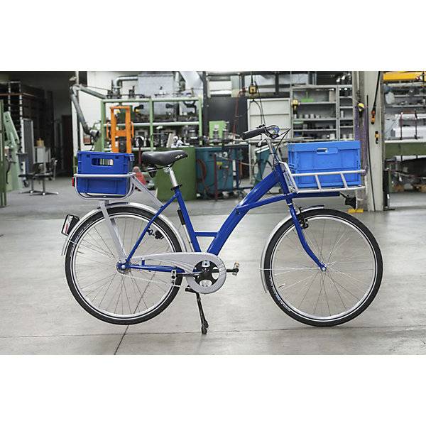 Betriebsfahrrad BASIC Stahl Traglast 140 kg blau. Lindner Spezialfahrräder Markus Lindner 83048449-4