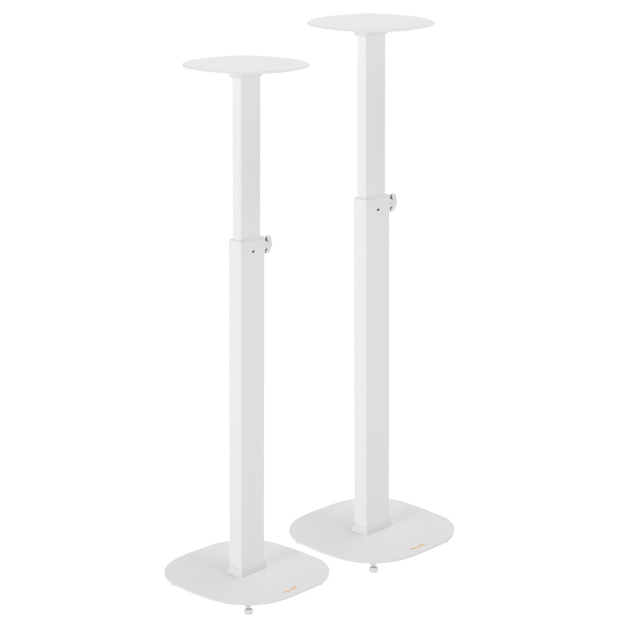 my wall 2 stands for speaker cabinets Load capacity 10 kg, adjustable height 7271171 mm, black-0