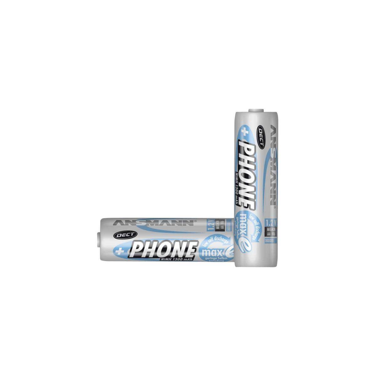 ANSMANN Mignon - Batterie AA-Typ - NiCd - (wiederaufladbar) - 1300 mAh-1