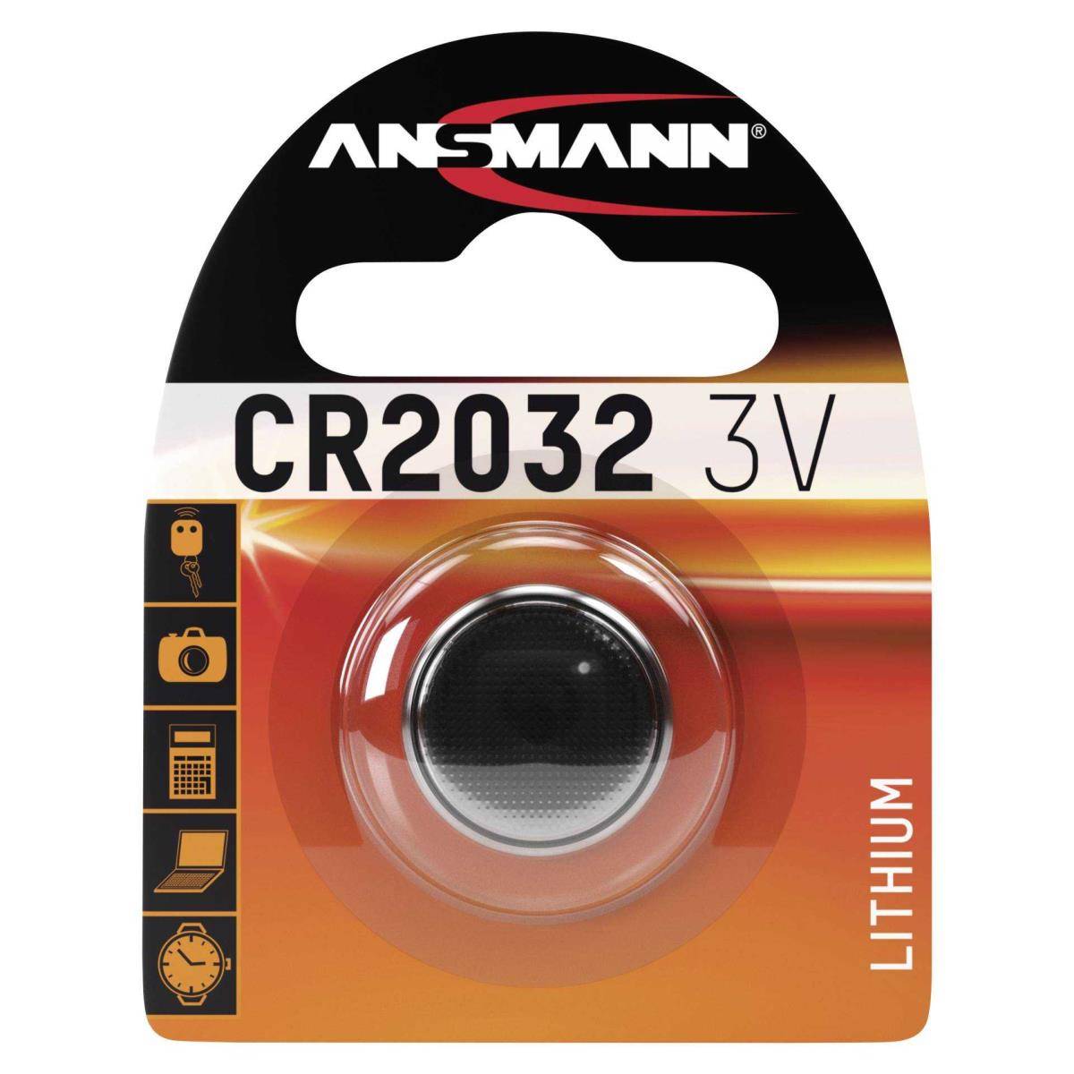 ANSMANN CR 2032 - Batterie - Li-0