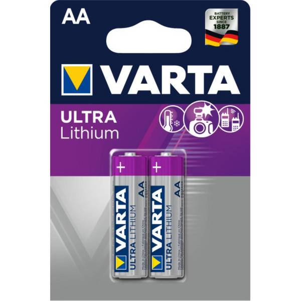 VARTA Batterie Ultra Lithium 2er AA