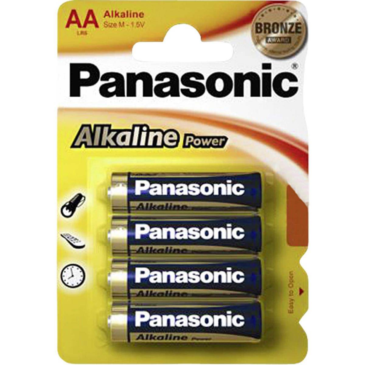 PANASONIC Batterie AlkalinePower4Mignon Blister-0
