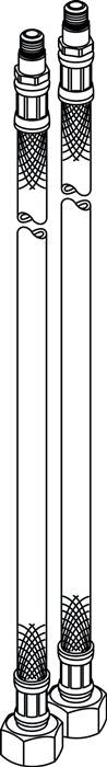 Ideal Standard IS flex. Schlauch Set 465-3
