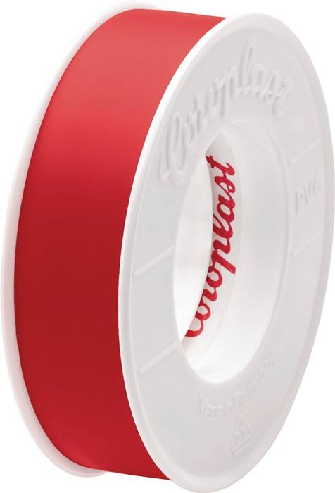 Elektroisolierband 302 rot L.10m B.15mm Rl.COROPLAST-0