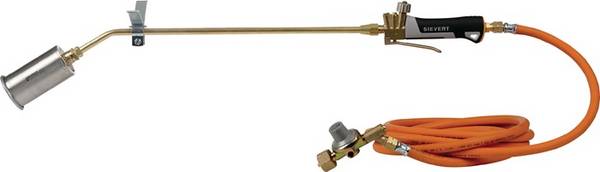 Propananwärmbrennerset Pro 88 HBS 3460-60/850mm m.Druckminderer man. Zündung 5m