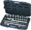 Steckschlüsselsatz 50810131080 21-tlg.3/4 Zoll SW 19-50mm Z.72 6KT HEYTEC