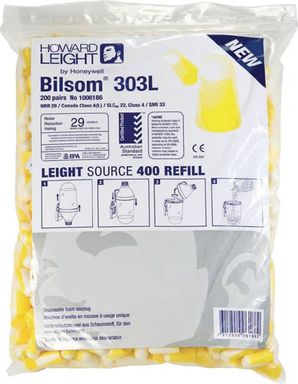 Gehörschutzstöpsel Bilsom 303L EN 352-2 SNR 38 dB Nachfüllpack 200 PA/Pack,Gr.L