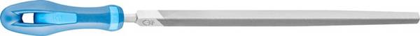 August Rüggeberg GmbH&Co. KG Pferd - Werkzeuge Werkstattfeile DIN 7261 L.200mm Q.15mm Hieb 1 Dreikant 2K-Ergo PFERD 1121
