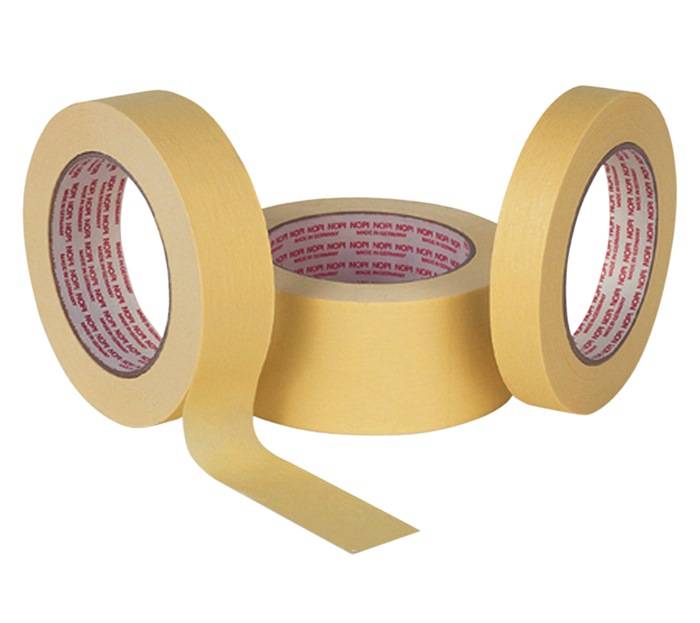 Allzweckkrepp NOPI® 4349 leicht gekreppt hellbeige L.50m B.25mm Rl.TESA-0