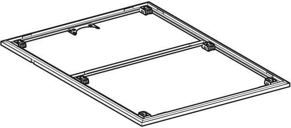 Geberit Installationsrahmen für Setaplano über 1000mm 1600x900mm-3