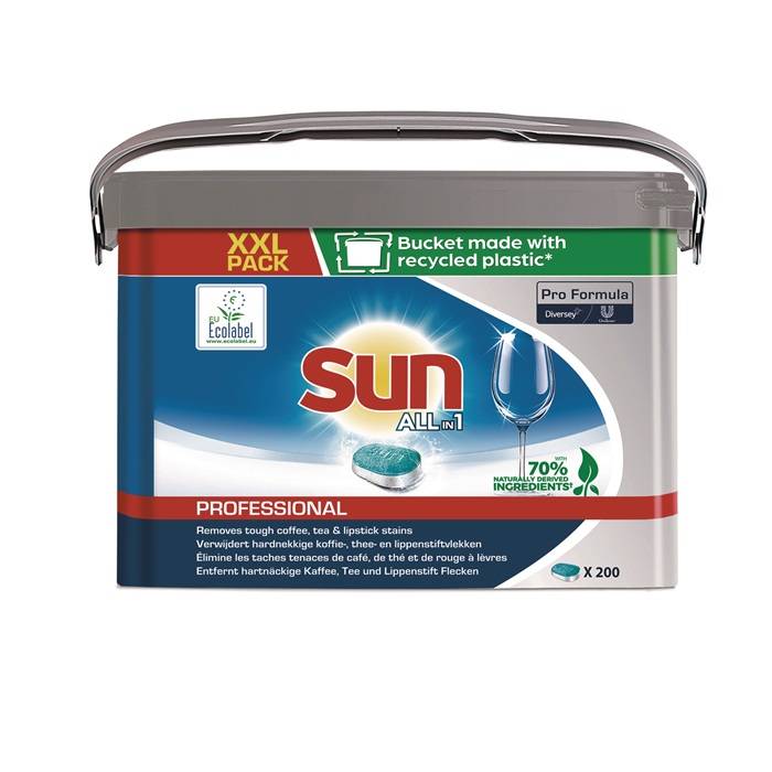 Geschirrreiniger-Tabs Prof.All in 1 200 Tabs Eimer SUN-0