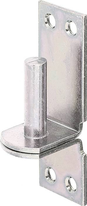 Kloben DII auf Platte 13x25mm galv.verz.d.pass.GAH-0