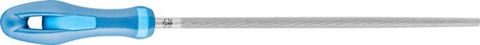 August Rüggeberg GmbH&Co. KG Pferd - Werkzeuge Werkstattfeile DIN 7261 L.250mm Q.9,5mm Hieb 1 Rund 2K-Ergo PFERD 1121425-0