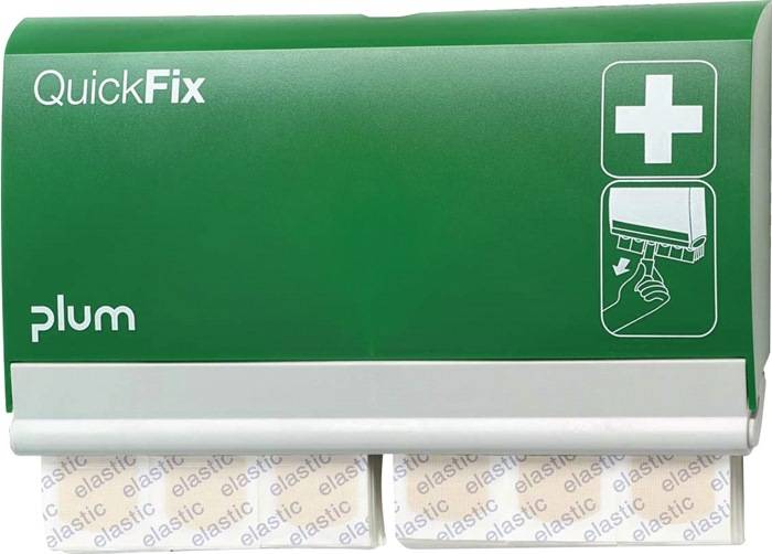 Pflasterspender QuickFix Elastic B230xH135xT32ca.mm grün PLUM-0