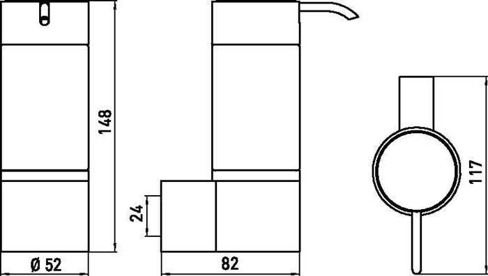 Emco Flüssigseifenspender SYSTEM 2 Wdmod. Behälter Kristallglas klar chrom-3