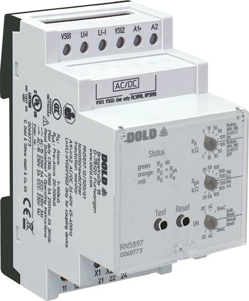 Isolationswächter RN 5897/320 RN5897.12/320/61 AC/DC85-230V-1