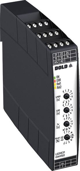 DC-Spannungsrelais UG 9831 UG9831.12/100 DC20-1000V UH=DC24V-0