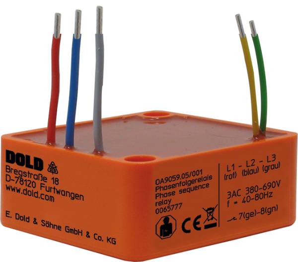 Phasenfolgerelais OA 9059 OA9059.05/001 3AC380-690V 40-80Hz-0