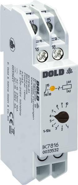 Blinkrelais IK 7816 IK7816.81 AC/DC24V 0,1-1S-1