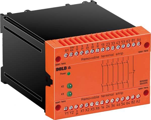 Dold&Söhne Not-Aus-Modul 224 DC24V+AC230V 3S BO5988.47/ #0043959-1