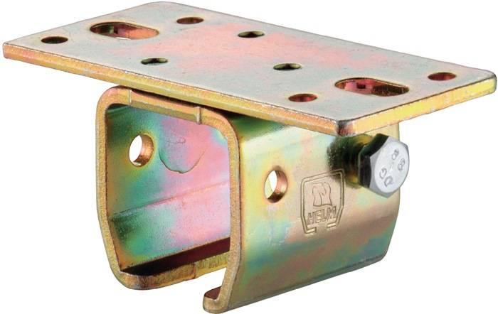 Deckenmuffe 402 f.Pro 400 verzinkt,gelb Dm.HELM-0