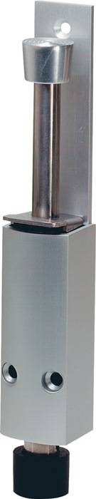 Türfeststeller 1222.02 Alu.silberf.lack.Hubh.60mm Türmontage KWS-0