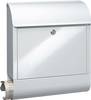 Briefkasten Scandic 825 W H.460mm B.380mm T.125mm weiß STA DIN C4 BURG-WÄCHTER