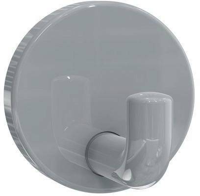 Einzelhaken 477.90.010 einfach A.45mm PA felsgrau 95 D.50mm HEWI