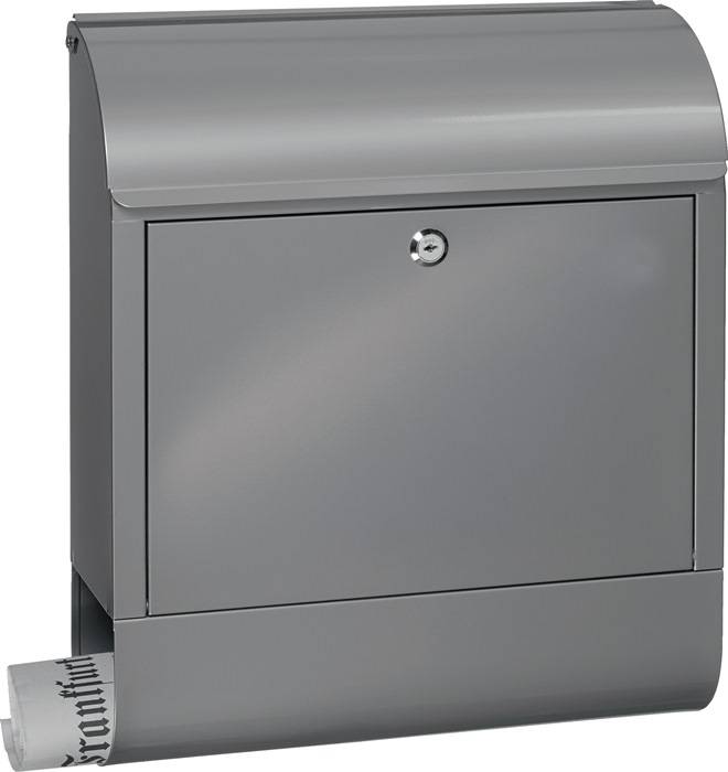 Briefkasten Scandic 825 Si H.460mm B.380mm T.125mm silb. STA DIN C4 BURG-WÄCHTER-0