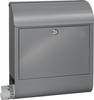 Briefkasten Scandic 825 Si H.460mm B.380mm T.125mm silb. STA DIN C4 BURG-WÄCHTER