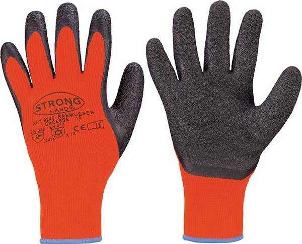 Kälteschutzhandschuhe Rasmussen Gr.11 orange/schwarz EN 388,EN 511 PSA II