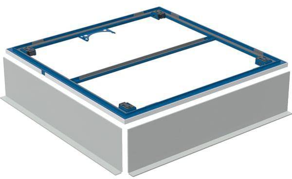 Geberit Installationsrahmen für Setaplano bis 1000mm 900x900mm-0