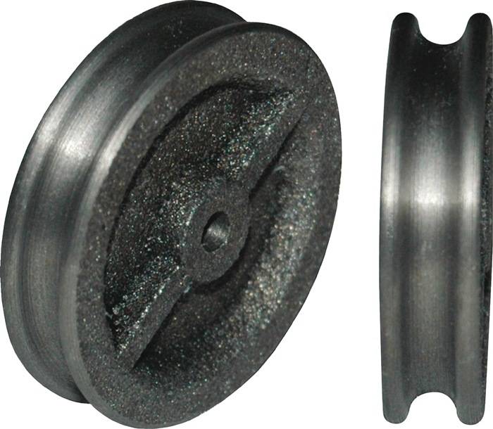Vogelrolle 470 Grauguss D.80mm Trgf.max.22kg Nut 8,5mm HBS-BETZ