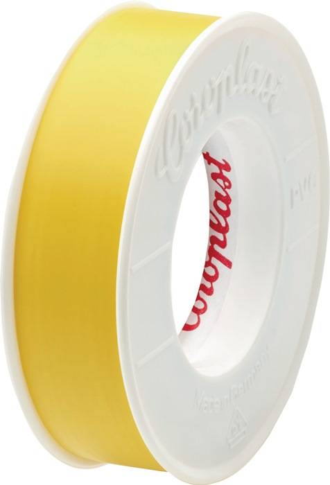 Elektroisolierband 302 gelb L.10m B.15mm Rl.COROPLAST-0