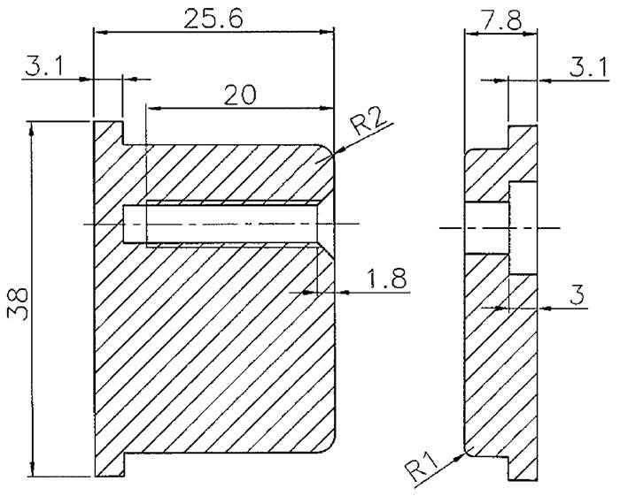 Blindzylinder-Set Türdicken 35-110mm Alu.Druckg.kürzbar SCHNEGEL-2