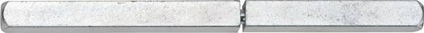 Panikstift Typ Y 4-KT.9x124mm geteilter Vollstift EDI