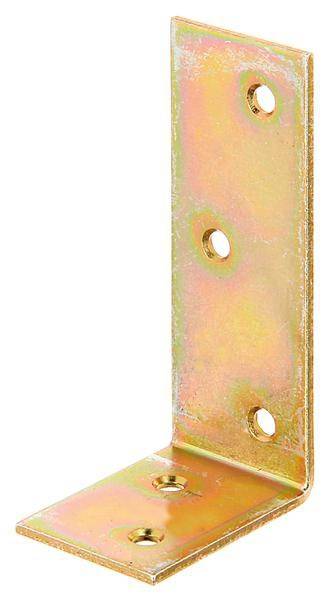 Balkenwinkel L80x40mm B.30mm ungleichschenklig STA roh galv.verz.d.pass.GAH-0
