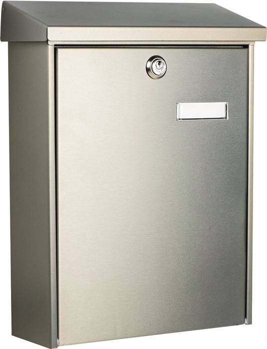 Briefkasten Oslo 3767 NI H.400mm B.300mm T.110mm VA DIN C4 BURG-WÄCHTER-0