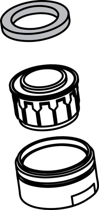 Ideal Standard Strahlregler Meloh, M 24x1mm, Velourchrom-2