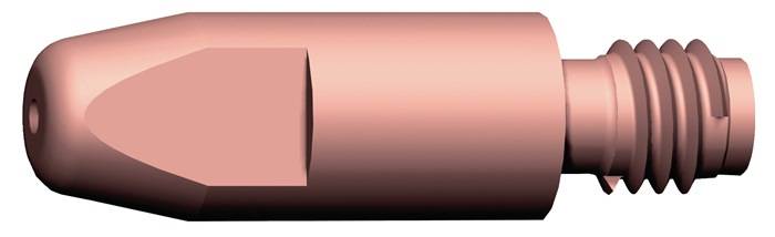 Stromdüse Draht-Ø 0,8mm M 6 L.28mm CuCrZr A.BINZEL-0