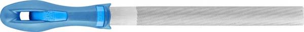 August Rüggeberg GmbH&Co. KG Pferd - Werkzeuge Werkstattfeile DIN 7261 L.200mm Q.20x6mm Hieb 1 Halbrund 2K-Ergo PFERD 11