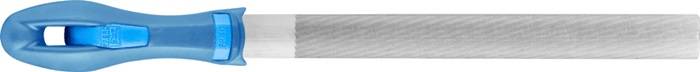 August Rüggeberg GmbH&Co. KG Pferd - Werkzeuge Werkstattfeile DIN 7261 L.250mm Q.25x7mm Hieb 2 Halbrund 2K-Ergo PFERD 11-0