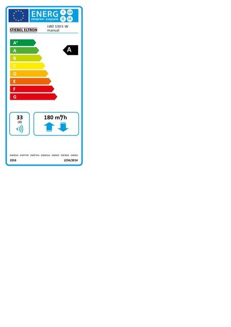 Stiebel Eltron Lüftungsgerät LWZ 130 E-W-1